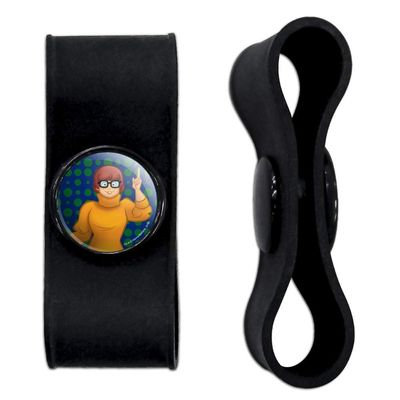 GRAPHICS & MORE Scooby Doo Velma Character Headphone Earbud Cord Wrap - Charging Cable Manager - Wire Organizer Set of 2 - White
