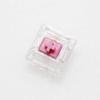 KPREPUBLIC EVERGLIDE Switch Sakura Pink Jade Green Coral Red Amber Oran mx stem with Transparent Clear housing for Mechanical Keyboard 5pin (EG Sakura Pink x70) view 1