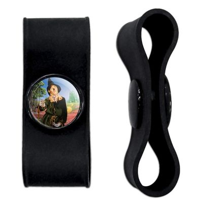 GRAPHICS & MORE Wizard of Oz Scarecrow Character Headphone Earbud Cord Wrap - Charging Cable Manager - Wire Organizer Set of 2 - White