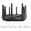 ASUS RT-AC5300 AC5300 Tri-Band WiFi Gaming Router, MU-MIMO, AiProtection Lifetime Security by Trend Micro, AiMesh Compatible for Mesh WiFi System, WTFast Game Accelerator (Renewed) view 4