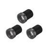uxcell 3 Pcs CCTV Camera Lens 12mm Focal Length 5MP F2.0 1/3 Inch Wide Angle for CCD Camera view 1