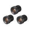 uxcell 3 Pcs CCTV Camera Lens 12mm Focal Length 720P F2.0 1/3 Inch Wide Angle for CCD Camera view 1