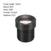 uxcell 3 Pcs CCTV Camera Lens 12mm Focal Length 720P F2.0 1/3 Inch Wide Angle for CCD Camera view 2