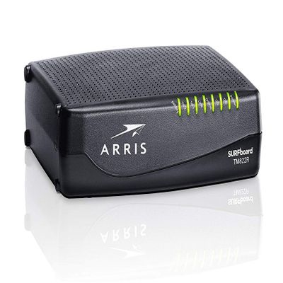 ARRIS Surfboard TM822R Docsis 3.0 8X4 Telephony Cable Internet Modem Compatible with XFINITY & More... Up to 343 Mbps (Not Wireless) (Renewed)