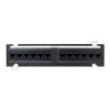 12-Port Cat6 Wall Mount Patch Panel view 1