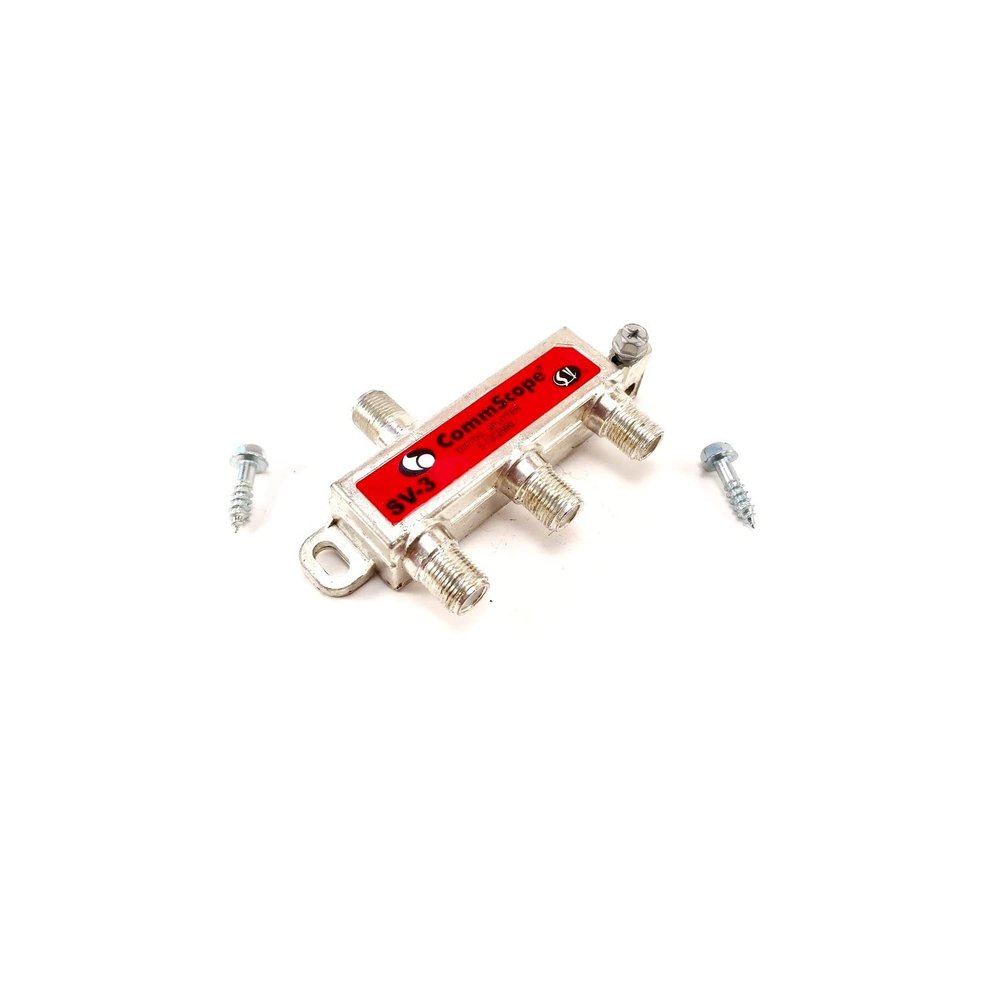Commscope Sv-3bg 3-Way Balanced Splitter, 5-1002 Mhz - 50 Pack