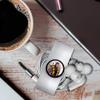 GRAPHICS & MORE Mortal Kombat Klassic Scorpion Character Headphone Earbud Cord Wrap - Charging Cable Manager - Wire Organizer Set of 2 - White view 3