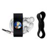 GRAPHICS & MORE Scooby-Doo Fred Character Headphone Earbud Cord Wrap - Charging Cable Manager - Wire Organizer Set of 2 - Black view 2