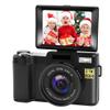 CEDITA Digital Camera Vlogging Camera 24MP 2.7K Full HD Flip Screen 180 Degree Rotation (G1) view 1
