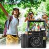 CEDITA Digital Camera Vlogging Camera 24MP 2.7K Full HD Flip Screen 180 Degree Rotation (G1) view 4