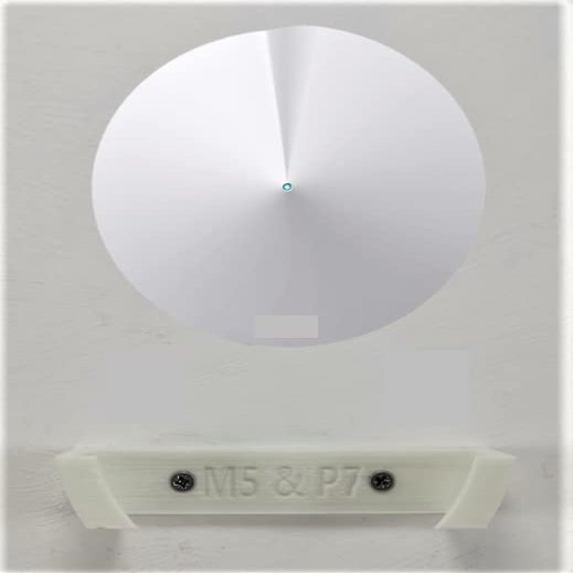3D Cabin Tp Link Deco M5 & P7 Wall Mount Wall Bracket for WiFi Mesh System White