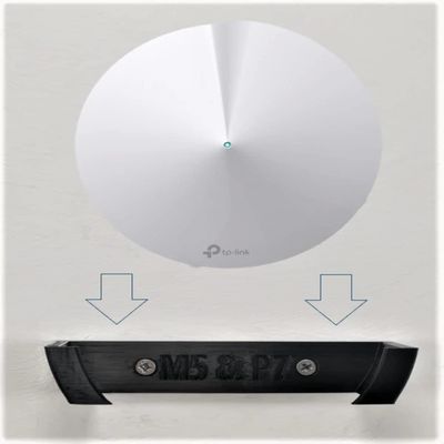 Tp Link Deco M5 & P7 Wall Mount Wall Bracket for WiFi Mesh System Black
