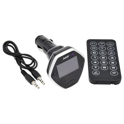 MobileSpec MBS13200 FM Transmitter with Remote, Black