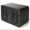 Micca OoO Slim Center Channel Speaker with 3-Inch Woofers and Silk Tweeter, Thin Design Under 4" Tall, for Desktop Stereo or Home Theater Surround Sound, Wall Mountable, Single, Dark Walnut view 1