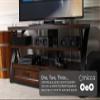 Micca OoO Slim Center Channel Speaker with 3-Inch Woofers and Silk Tweeter, Thin Design Under 4" Tall, for Desktop Stereo or Home Theater Surround Sound, Wall Mountable, Single, Dark Walnut view 2