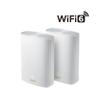 ASUS ZenWiFi AX Hybrid Powerline Mesh WiFi6 System (XP4) 2PK - Whole Home Coverage up to 5,500 Sq.Ft. & 6+ Rooms for Thick Walls, AiMesh, Free Lifetime Security, Easy Setup, HomePlug AV2 MIMO Standard view 2
