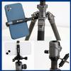 FotoPro Sherpa Plus 4-Section Carbon Fiber Tripod/Monopod with FPH-52QS Ball Head, Black view 4