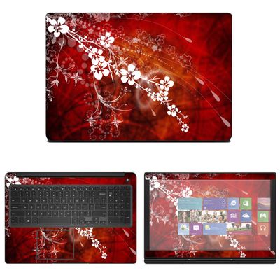 Decalrus - Protective Decal Floral Skin Sticker for Dell Latitude 3500 (15.6" Screen) case Cover wrap DElatitude15_3500-100