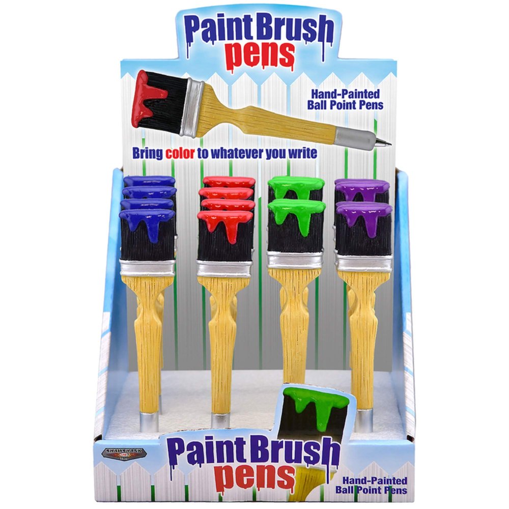 Shawshank LEDz Paint Brush Pens Plastic 1 pk16