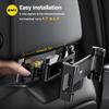 AHK Car Headrest Mount Holder, for iPad Pro/Air/Mini, Tablets, Nintendo Switch, iPhone, Samsung Galaxy/Note, Smartphones, Compatible with 4.5" to 10" Device, 360 Rotation view 2