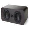 Micca RB42-C Premium Center Channel Bookshelf Speaker with Dual 4-Inch Woofers and Silk Tweeter, Clearer Dialogue for Home Theater Surround Sound Systems, Single, Dark Walnut view 3