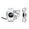 GRAPHICS & MORE Westworld Logo Headphone Earbud Cord Wrap - Charging Cable Manager - Wire Organizer Set of 2 - White view 2