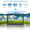 Haiway 10.1 inch Security Monitor, 1024x600 Resolution Small HDMI Monitor Small Computer Monitors with Remote Control with Built-in Dual Speakers HDMI VGA BNC Input for Gaming CCTV Raspberry Pi PC view 3
