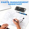 Magnetic Mat, Magnetic Project Mat, Unamela Large Size Mat with Dry Erase Pen - Preventing Losing Screws When Repairing Cell Phone, Laptop or Other Electronics view 2