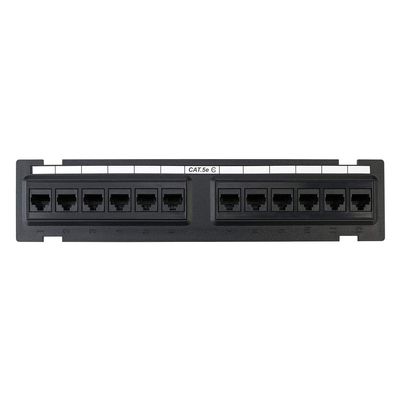 12-Port Cat5e Wall Mount Patch Panel