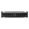 12-Port Cat5e Wall Mount Patch Panel view 1