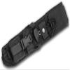 ESEE Black Kydex Sheath, Black MOLLE Back, Black Pouch view 1