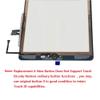 Zentop for White iPad 6 2018 6th Generation A1893 A1954 Touch Screen Digitizer Assembly Replacement with Home Button,Camera Bracket,Pre-Installed Adhesive,Tool Repair Kit view 4