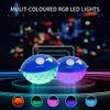 Blufree Bluetooth Pool Speaker with Colorful Light, Portable Floating Pool Speaker IP68 Waterproof,Built-in Mic, Floatable Crystal Clear Sound Wireless Bluetooth Hot Tub Speakers for Pools Spa Outdoor view 2