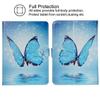 7 Inch Universal Case, Newshine PU Leather Stand Cover for Galaxy Tab 7.0, Kindle Fire 7, RCA Voyager, Huawei, Google and Other 6.5"-7.5" Tablet - Fly view 3