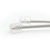 33 Feet Long Telephone Line Cord Phone Extension Modular Telephone Extension Cord 6P4C Pin Plug Male to Male Plug Telephone Extension 2 Conductor (2 pin, 1 line) Cable Line Wire view 3