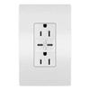 Pass & Seymour R26USBCC6WCCV6 USB Decorator Wall Plate, White, 6.0A, 15-AMP - Quantity 1 view 1