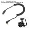 2.5mm- Shutter Connecting Cable,Remote Control/Cable for A7/A7R/NEX-3NL/A6000/A58/HX300/RX100N,Pixel T8/tw283/F-508/Opas/BG-100, view 3
