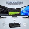 HISTTON 8th Gen DDR4 Fanless Industrial Mini PC Core i5-8250U 4GB RAM 128GB SSD 2 Intel LAN HDMI DP EDP LPT Quad Core Fanless Computer Server, Support Windows 10/11/Linux/Ubuntu view 4