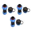 Uonecn SP13 9Pin Power Electrical Wire Connector Waterproof Male Plug&Female Socket for LED Light Equipment 9Pin 3pcs view 1