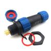 Uonecn SP13 9Pin Power Electrical Wire Connector Waterproof Male Plug&Female Socket for LED Light Equipment 9Pin 3pcs view 4