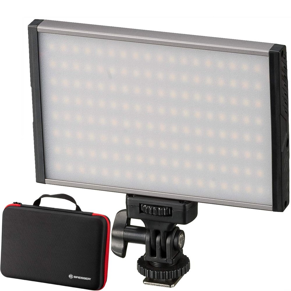 BRESSER PT Pro 15B Bi-Color Video Torch with Case