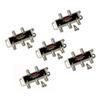 Antronix CMC2004H 4-Way- (5) Pack - Horizontal Splitter (4) -7db Ports 5-1002 MHz High Performance Profession Quality for Coax Cable TV & Internet Factory Sealed with Screws view 1