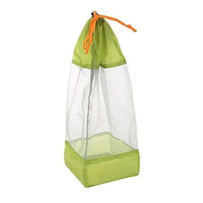 Storage Pouch Drawstring Foldable Net Bag Outdoor Tools