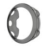 AWADUO for Garmin Forerunner 45S TPU Transparent Protective Case Cover Shell, Smartwatch Protective Case for Garmin Forerunner 45S, Soft and Durable (TPU Black) view 1