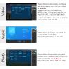 4K Media Player with Remote Control, Digital MP4 Player for 8TB HDD/USB Drive/TF Card/H.265 MP4 PPT MKV AVI Support HDMI/AV/Optical Out and USB Mouse/Keyboard-HDMI up to 7.1 Surround Sound (Black) view 4