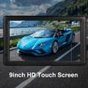 GPS Navigation for Car 9 Inch Slimline Touch Screen Real Voice Direction USA Edition 2025 (Free Lifetime Updates) Turn-by-Turn Voice and Lane Guidance, Speed and Red Light Warning (American Brand) view 2
