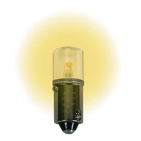 Lumapro 2FNL3 Miniature LED Bulb, LM1012MB, T3 1/4, 12V Lighting, Black