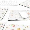 Music Quotes Life Green Lattices Grid Pixel Mouse Pad view 4