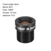 uxcell 2 Pcs CCTV Camera Lens 8mm Focal Length 1080P F2.0 1/3 Inch Wide Angle for CCD Camera view 2