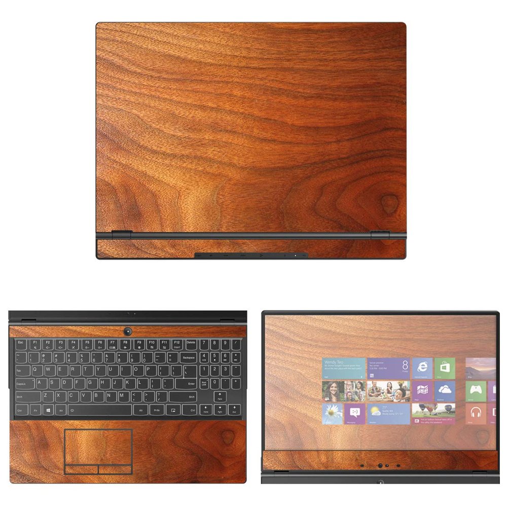 Decalrus - Protective Decal Wood Skin Sticker for Lenovo Legion Y540 (15.6" Screen) case Cover wrap LElegion15_Y540-155